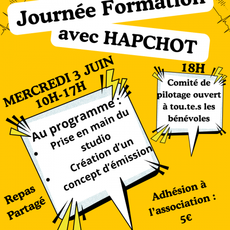 Journée Formation et Copil Hapchot
