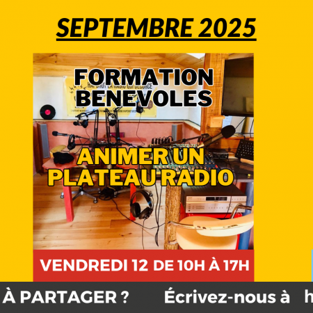 Les rendez-vous en Septembre 2025